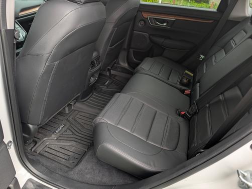White 2021 Honda CR-V EX-L