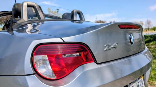 Silver 2006 BMW Z4 3.0i Roadster