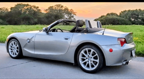 Silver 2006 BMW Z4 3.0i Roadster