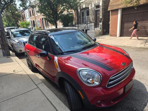 Red 2016 MINI Countryman Cooper