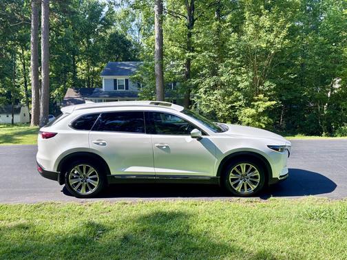 White 2021 Mazda CX-9 Signature