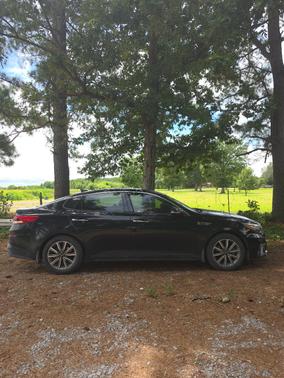 Black 2019 Kia Optima LX