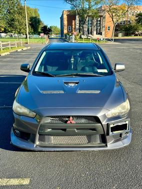 Gray 2008 Mitsubishi Lancer Evolution GSR