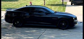 Black 2012 Chevrolet Camaro 1LT