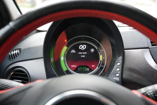 Gray 2015 FIAT 500e Battery Electric