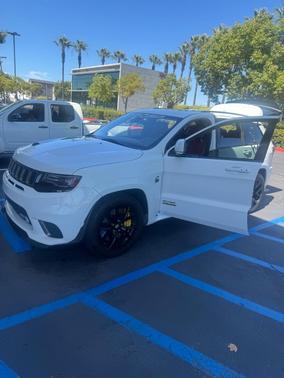 White 2018 Jeep Grand Cherokee Trackhawk