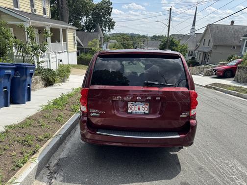 Red 2019 Dodge Grand Caravan SXT