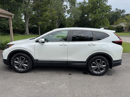 White 2020 Honda CR-V EX-L