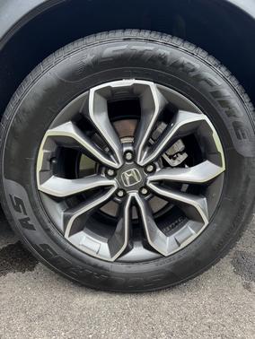 White 2020 Honda CR-V EX-L