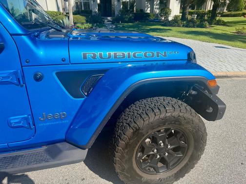 Blue 2023 Jeep Wrangler 4xe Rubicon 20th Anniversary