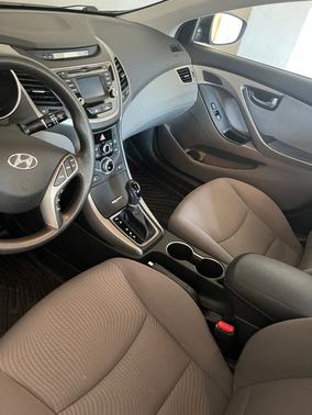 Blue 2014 Hyundai ELANTRA SE