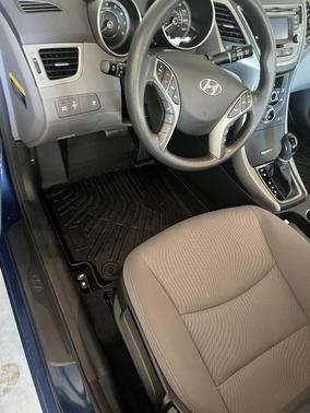 Blue 2014 Hyundai ELANTRA SE