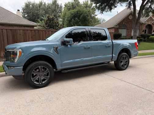 Blue 2023 Ford F-150 Lariat