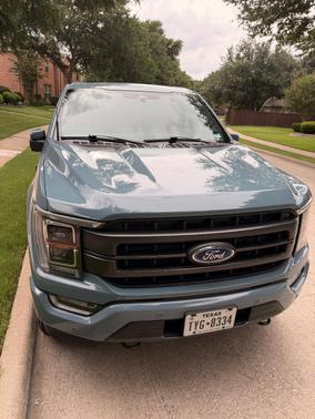 Blue 2023 Ford F-150 Lariat