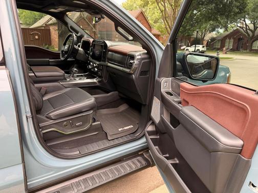 Blue 2023 Ford F-150 Lariat