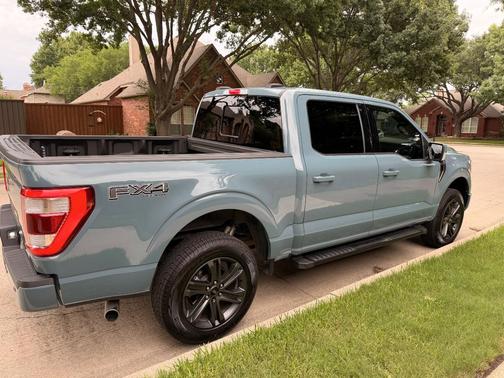 Blue 2023 Ford F-150 Lariat
