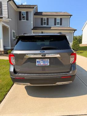 Gray 2024 Ford Explorer XLT