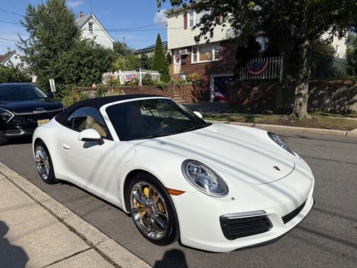 White 2017 Porsche 911 911 Carrera Cabriolet