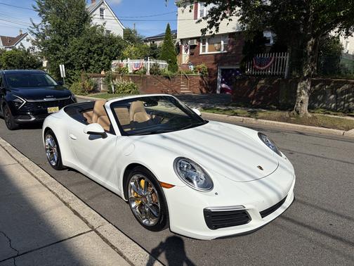 White 2017 Porsche 911 911 Carrera Cabriolet