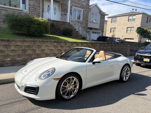 White 2017 Porsche 911 911 Carrera Cabriolet