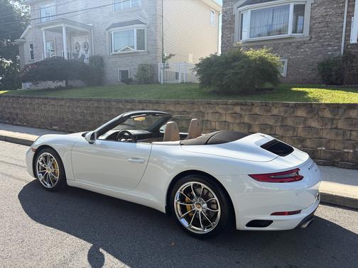 White 2017 Porsche 911 911 Carrera Cabriolet