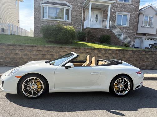 White 2017 Porsche 911 911 Carrera Cabriolet
