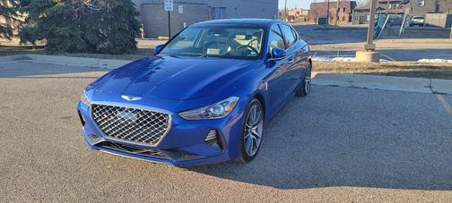 Blue 2019 Genesis G70 2.0T Advanced