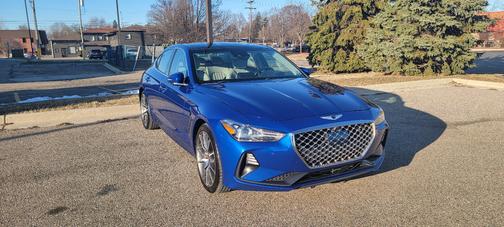 Blue 2019 Genesis G70 2.0T Advanced