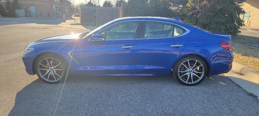 Blue 2019 Genesis G70 2.0T Advanced