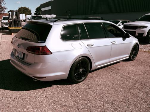 Silver 2017 Volkswagen Golf SportWagen TSI S