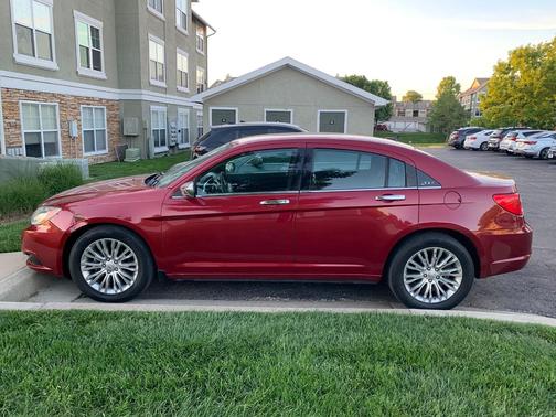 Red 2012 Chrysler 200 Limited