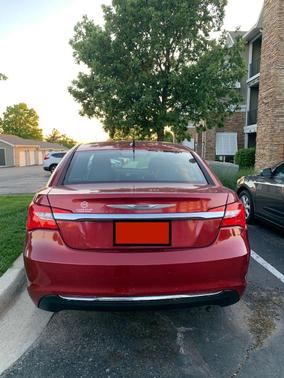 Red 2012 Chrysler 200 Limited