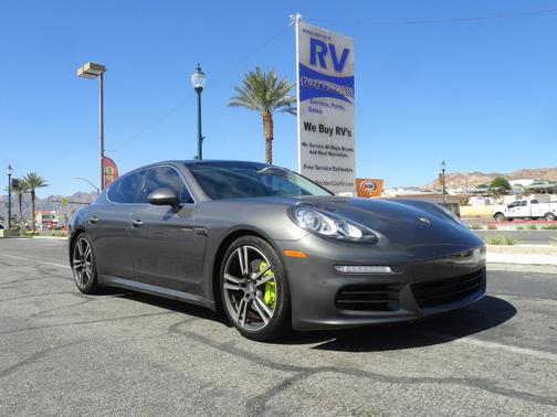 Gray 2014 Porsche Panamera Panamera S E-Hybrid