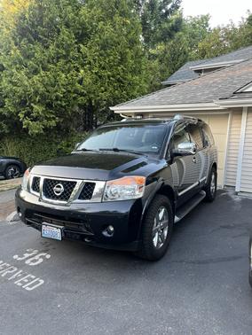 Black 2013 Nissan Armada Platinum