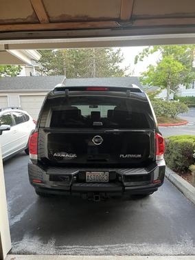 Black 2013 Nissan Armada Platinum