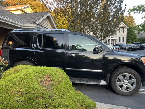 Black 2013 Nissan Armada Platinum