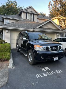 Black 2013 Nissan Armada Platinum