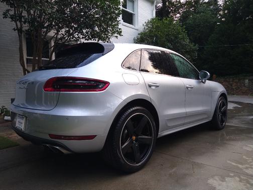 Silver 2017 Porsche Macan Macan Turbo