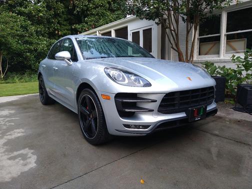 Silver 2017 Porsche Macan Macan Turbo