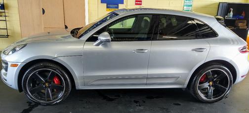 Silver 2017 Porsche Macan Macan Turbo