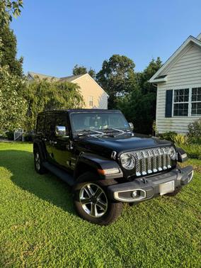 Black 2021 Jeep Wrangler Unlimited Sahara