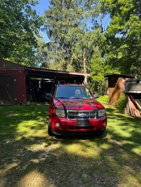 Red 2010 Ford Escape XLT