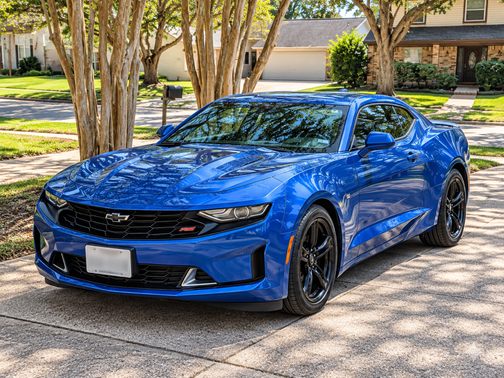 Blue 2019 Chevrolet Camaro 1LT