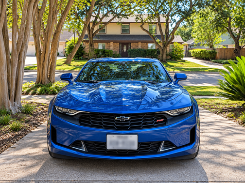 Blue 2019 Chevrolet Camaro 1LT