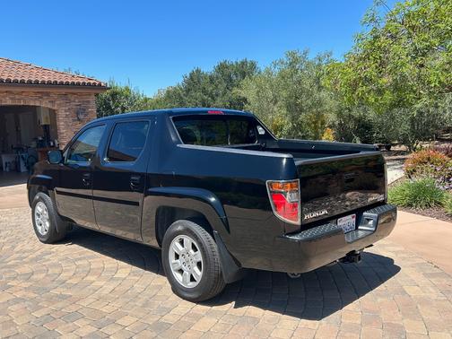 Black 2007 Honda Ridgeline RTL
