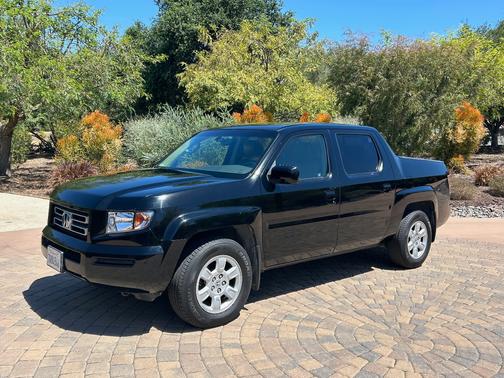 Black 2007 Honda Ridgeline RTL