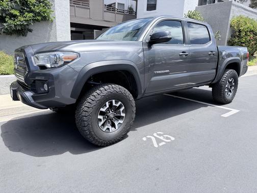 Gray 2016 Toyota Tacoma TRD Off Road