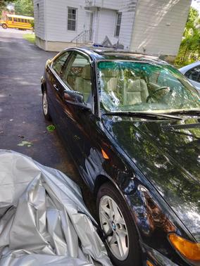 Black 2004 BMW 325 Ci