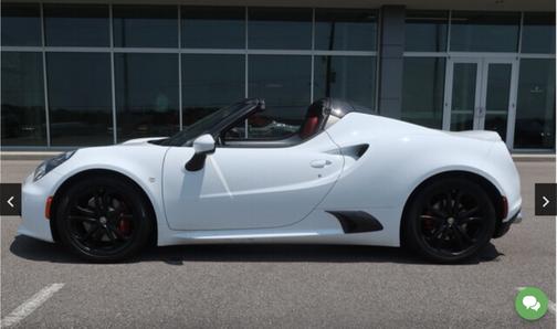 2016 Alfa Romeo 4C Spider Base
