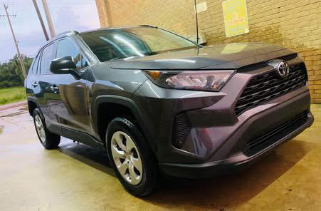 Gray 2021 Toyota RAV4 LE